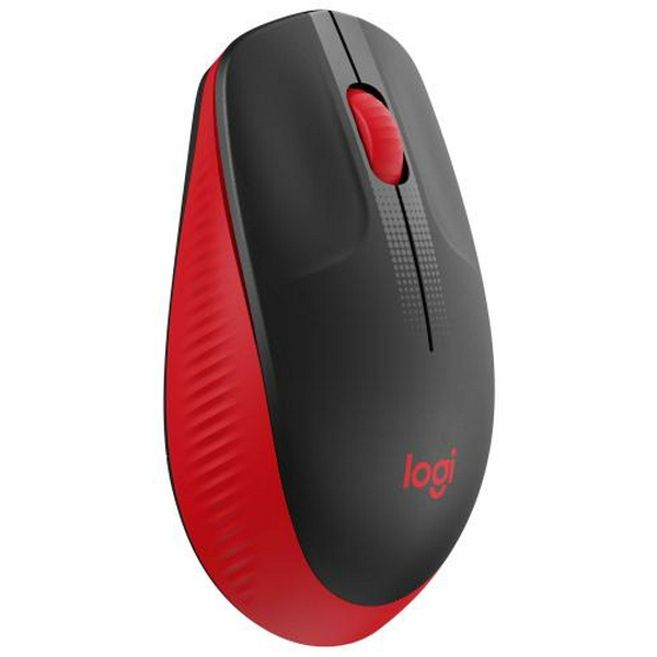 Миша Logitech M190, Red/Black, USB, бездротова, оптична, 1000 dpi, 3 кнопки, 1xAA (910-005908) - 3