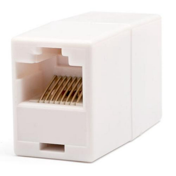 Розетка з’єднувальна для RJ45 (мама <-> мама), Grey, Atcom (11445)