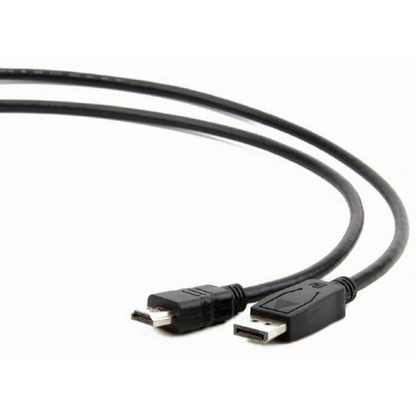 Кабель DisplayPort (M) - HDMI (M), 3 м, Black, Cablexpert (CC-DP-HDMI-3M)