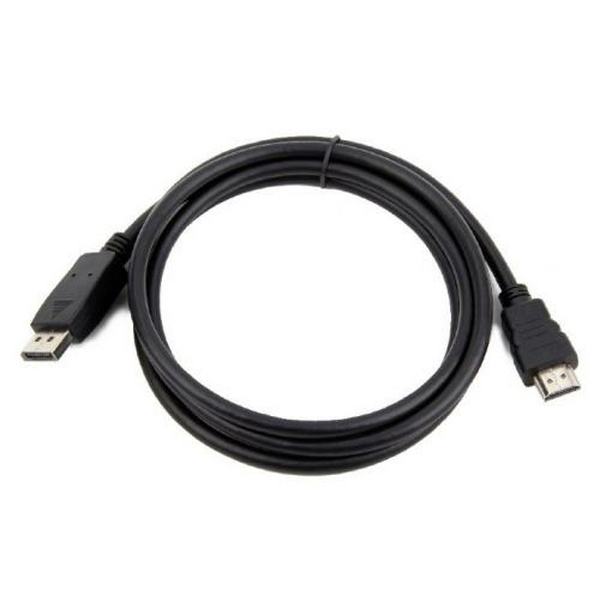 Кабель DisplayPort (M) - HDMI (M), 3 м, Black, Cablexpert (CC-DP-HDMI-3M) - 2