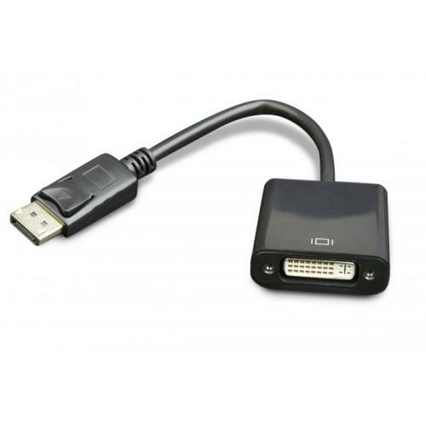 Перехідник DisplayPort (M) - DVI-I (F), Cablexpert, Black, 10 см (A-DPM-DVIF-002)